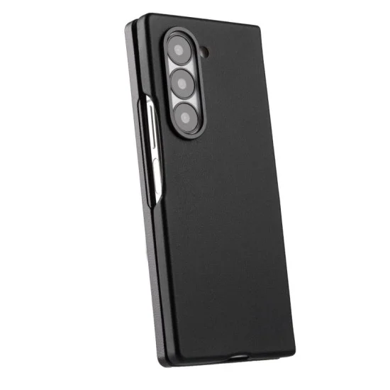 Cover Samsung Z Fold 6 Snap Pro Case Leather Melkco - Black
